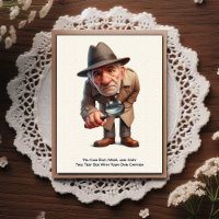 Humorous Customizable Any Occasion Postcard