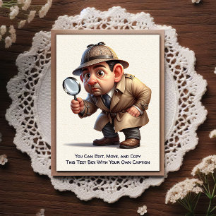 Humorous Customizable Any Occasion Postcard