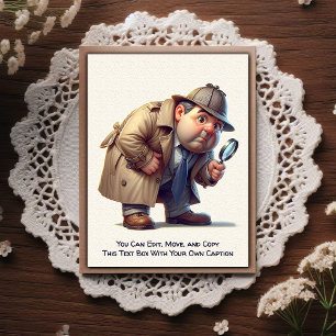 Humorous Customizable Any Occasion Postcard