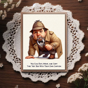 Humorous Customizable Any Occasion Postcard