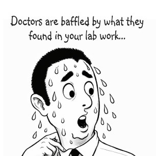 Humorous get well wish card