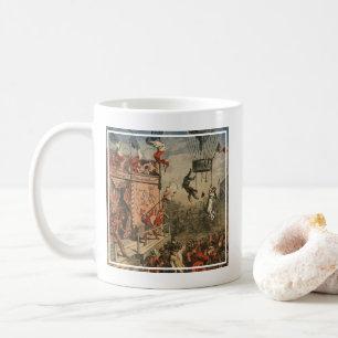 Humorous Print Of A Theatrical Performer Coffee Mug