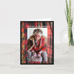 Humorously being friends card