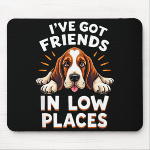 Humour Bet Hound Dog Halloween Mouse Pad