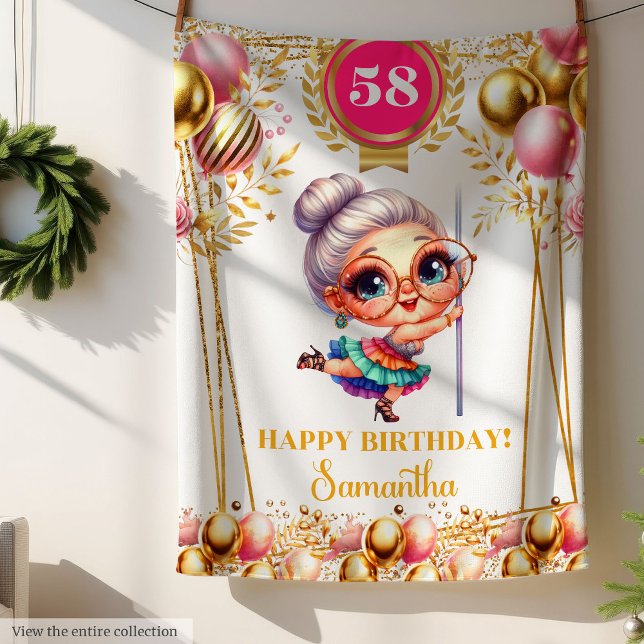 Humour Blanket for Grandma Custom Name (Humor Blanket for Grandma Custom Name)