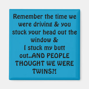 humour butt joke magnet