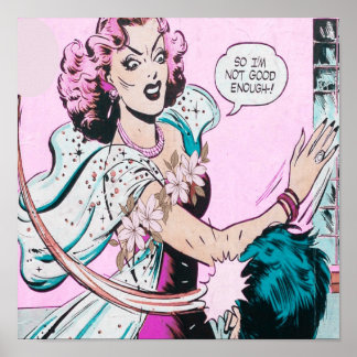 Humour Comic Book Cover Poster