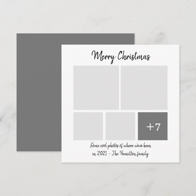 Humour Corona Virus 2021 Christmas Card (Front/Back)