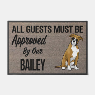 Humour Dog Quotes Mat, Animal Owner Lovely Gift Doormat