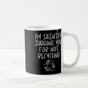 Humour Environmental Awareness Vintage Recycling E Coffee Mug