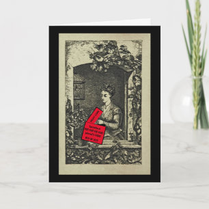  Humour/Friend Birthday/FruitCake/vintage image Card