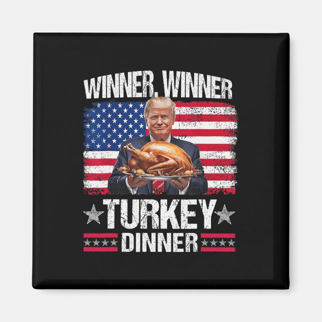 Humour Funny Trump Winner  Magnet (Front)