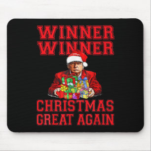 Humour Funny Trump Winner Winner Christmas Great A Mouse Pad