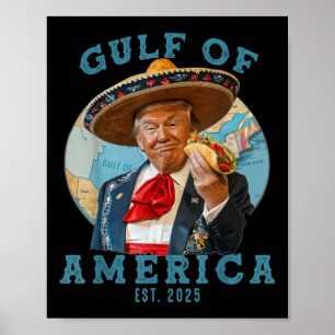 Humour Gulf Of Usa America Est 2025 American Gulf Poster