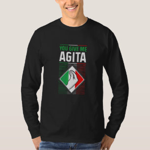 Humour Italian Quote Slang Fun Saying Joke Pun Sar T-Shirt