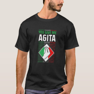 Humour Italian Quote Slang Fun Saying Joke Pun Sar T-Shirt