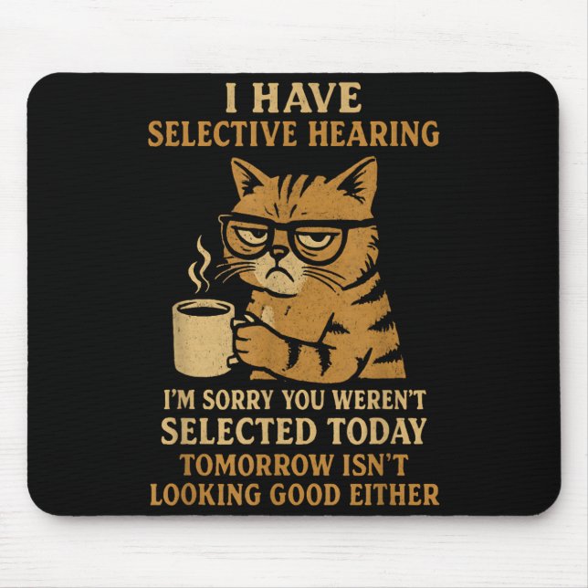 Humour Mouse Pad (Front)