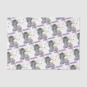 Humour Old Coot Waterbird Fun Idiom , Animal Tissue Paper