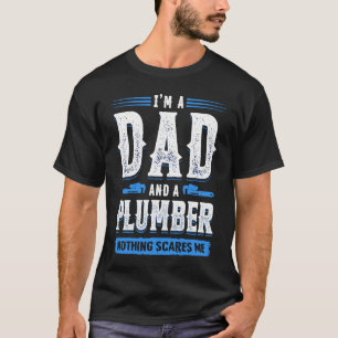 Humour Plumber Dads Vintage Tees Plumbing