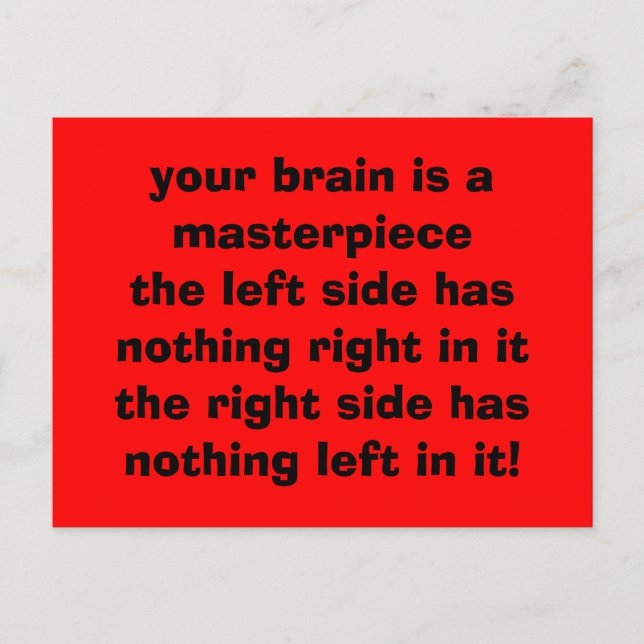 humour postcard (Front)