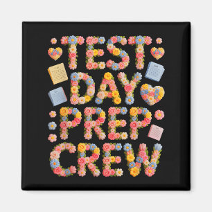 Humour test day prep crew everything is fine magnet