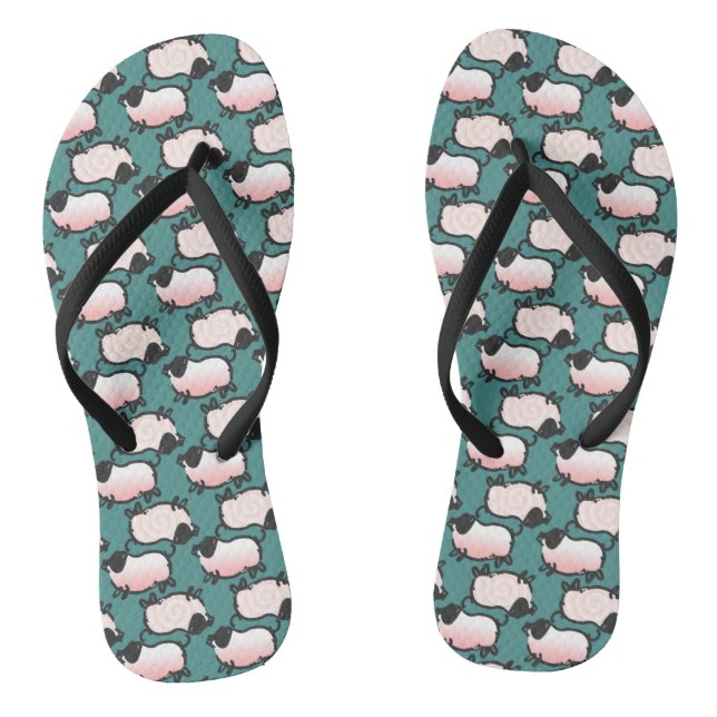 Humourous 1 Pig Year 2019 Choose Colour Women FF Thongs (Footbed)