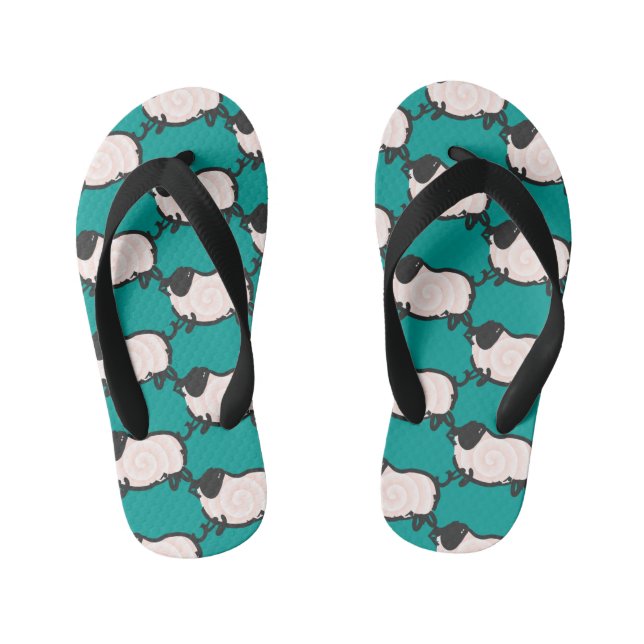 Humourous 2 Pig Year 2019 Choose Colour Kids FF Kid's Thongs (Footbed)