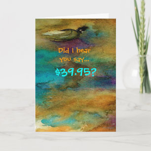 Humourous 40 Year Old Birthday Card