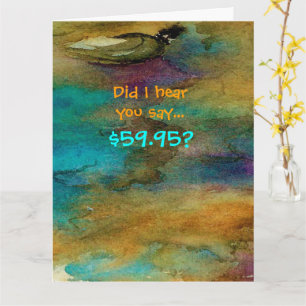 Humourous 60th Birthday Card