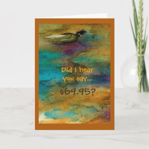 Humourous 70th Birthday Card