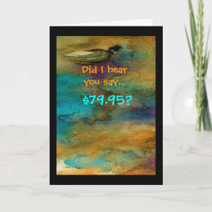 Humourous 80th Birthday Card