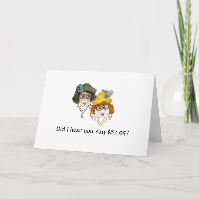 Humourous 88th Birthday for Women Card (Front)