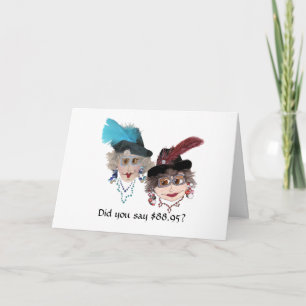 Humourous 89th Birthday for Woman Card