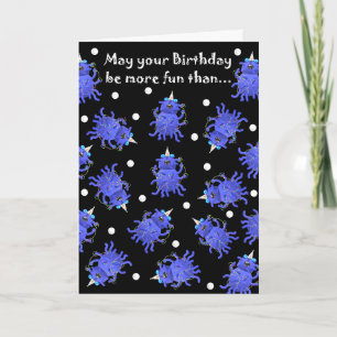 Humourous Aliens Birthday Card by Jo Images