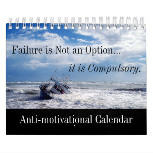 Humourous Anti-motivational Failure and Nonsense Calendar