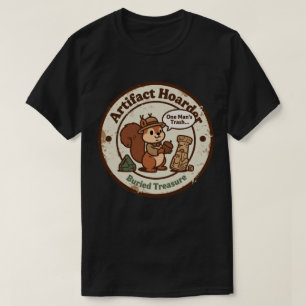 Humourous Archaeology Squirrel T-Shirt