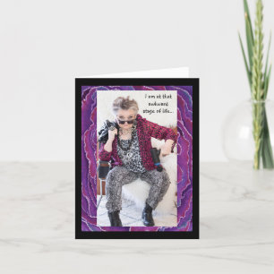 Humourous Awkward Stage of Life Card