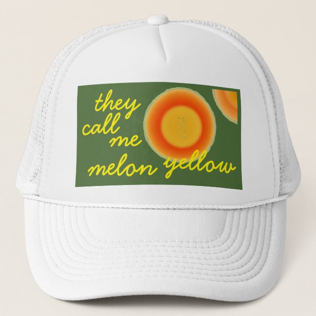 Humourous Baby Boomer Hat they call me melon (Front)