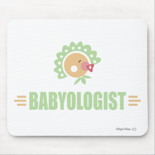 Humourous Baby Mouse Pad