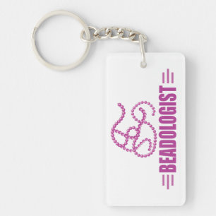 Humourous Beading Key Ring