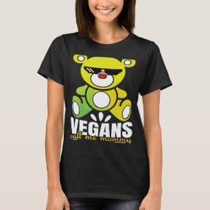 Humourous Bear Of Vegetarians Quote T-Shirt