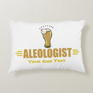Humourous Beer Lager Decorative Cushion