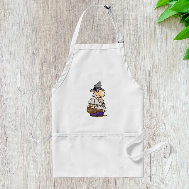 Humourous Bill Collector Character Standard Apron (Creator Uploaded)