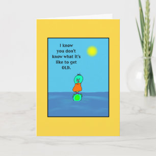 Humourous Birthday Card