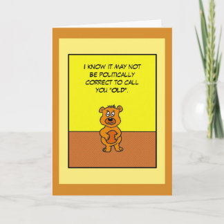 Humourous Birthday Card