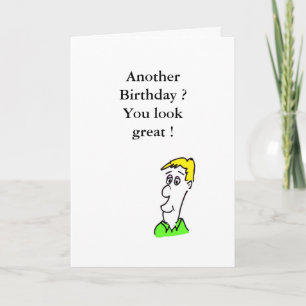 Humourous Birthday Card