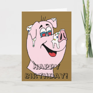 Humourous Birthday Card