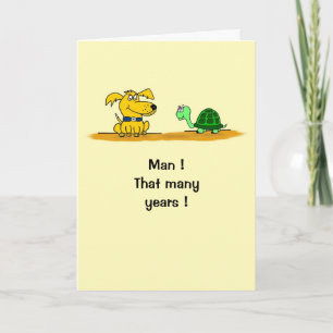 Humourous Birthday Card