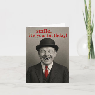 Humourous Birthday Card