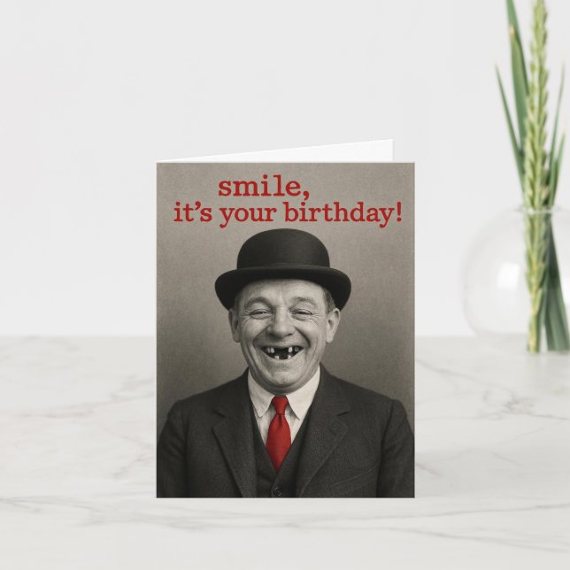 Humourous Birthday Card (Front)